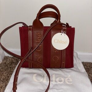 BRAND NEW SMALL WOODY CHLOE BAG